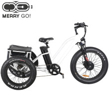 Fashionable and Smart 26 Inch Fat Tire Electric Tricycle for Cargo